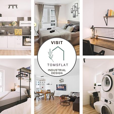Tomsflat Braunschweig - 3 Rooms, Kitchen, Workspace, Highspeed Wifi, Washer & Dryer, Balcony Dış mekan fotoğraf