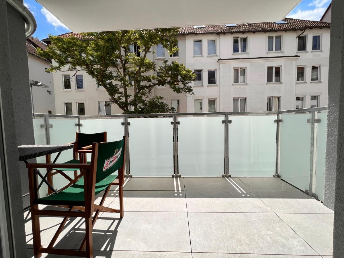 Tomsflat Braunschweig - 3 Rooms, Kitchen, Workspace, Highspeed Wifi, Washer & Dryer, Balcony Dış mekan fotoğraf